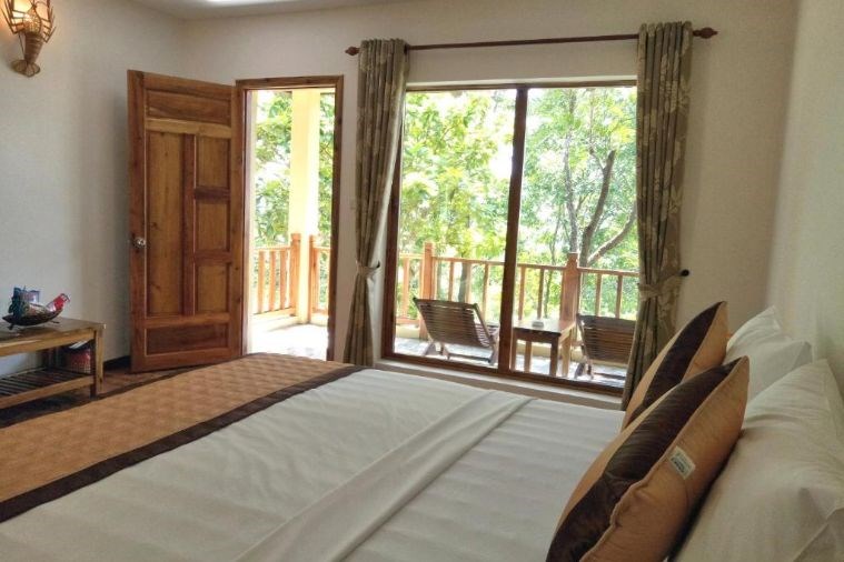 Phòng Deluxe Double Garden View